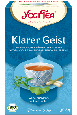 Klarer Geist Tee Verpackung