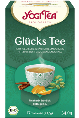 Glücks Tee Verpackung