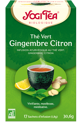 Thé Vert Gingembre Citron