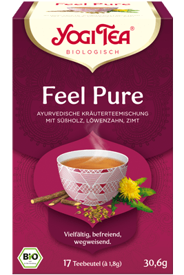 Feel Pure Tee Verpackung