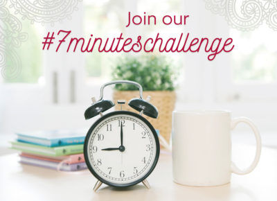 Accorde-TOI du temps, et participe à notre #7minuteschallenge