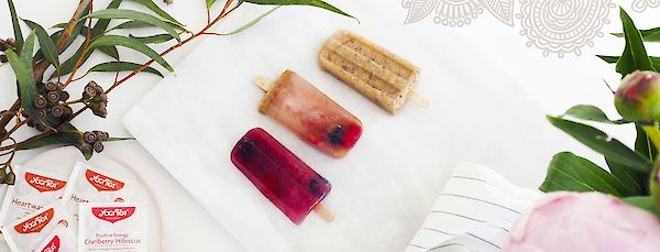 Fris de zomer in – met de ice pops van YOGI TEA®