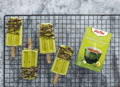 Matcha Popsicles