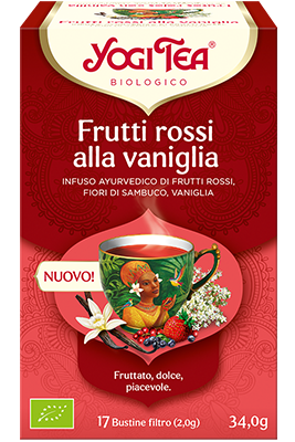 Confezione di tè YOGI TEA® Frutti rossi alla vaniglia